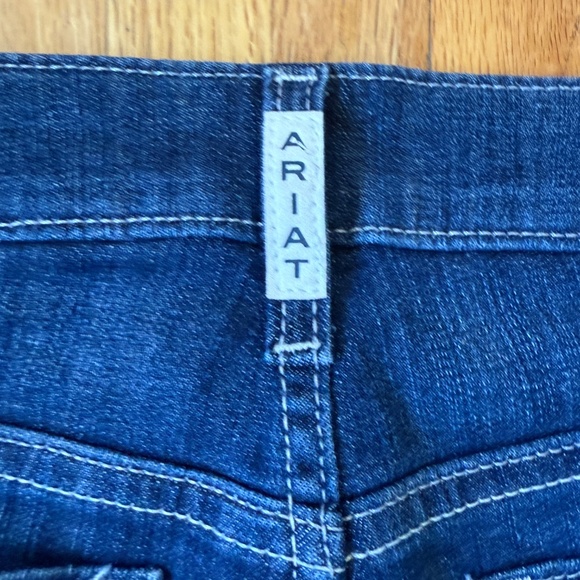 Ariat R.E.A.L. High Rise Fringe Flare Jeans. - Picture 9 of 14